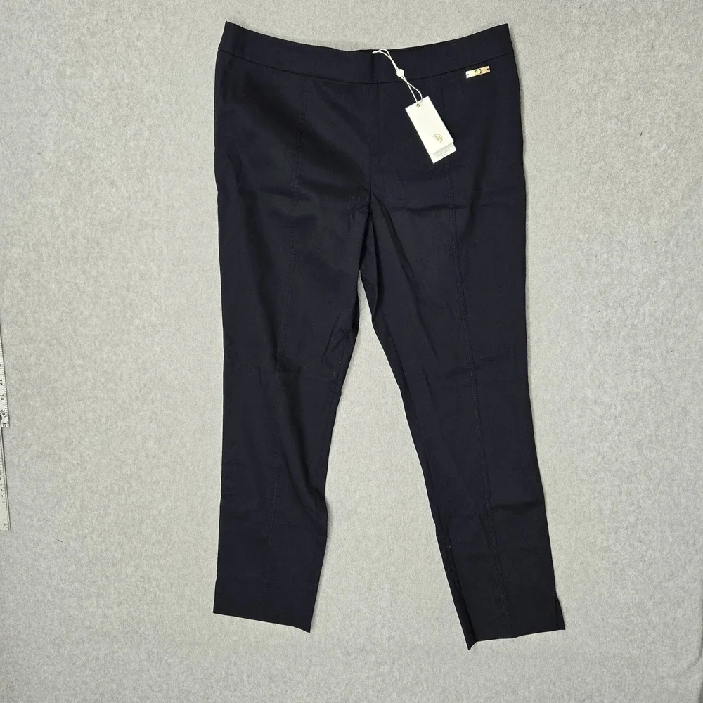 Tory Burch Women Pants 10 Navy Dress Pants Callie Skinny Pant 27